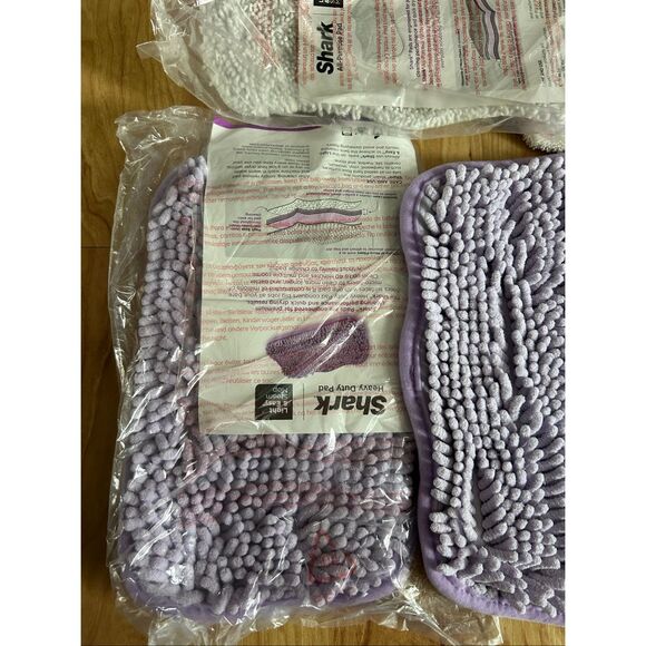 Shark Heavy Duty Pad Replacement Light & Easy Steam Mop Purple - Picture 2 of 5